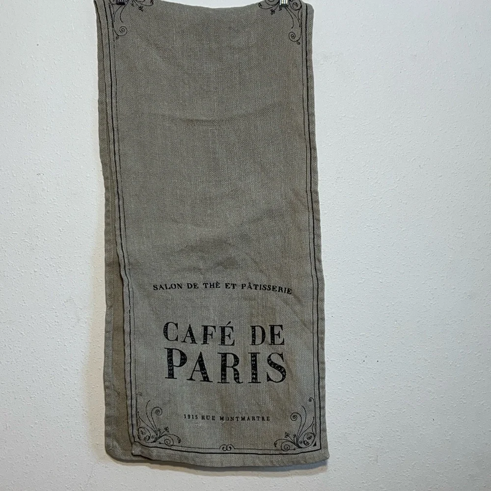NOW Designs Grey Burlap Table Runner Size 15X66